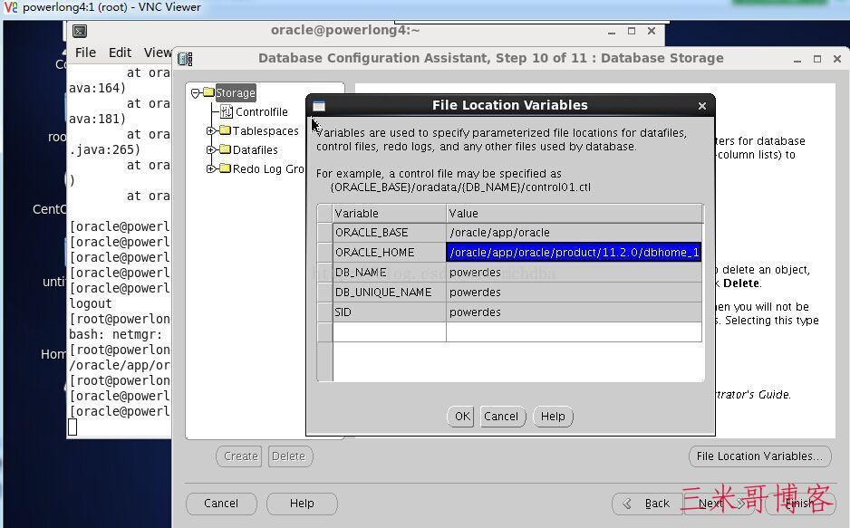 Linux下安装Oracle11G详细过程  oracle linux系统 oracle创建用户 数据库文件 root权限 文件目录 linux服务器 yum 表空间 oracle数据库 oracle系统 oracle表空间 install 第29张