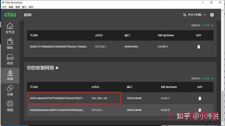 CHIA钱包集群多机收割节点设置说明教程  联合收割机 daemon 第10张